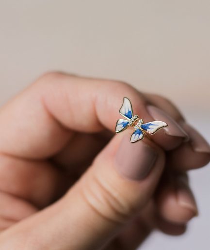 Butterfly Stud Earrings