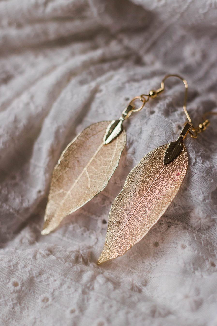 Gold Leaf earrings