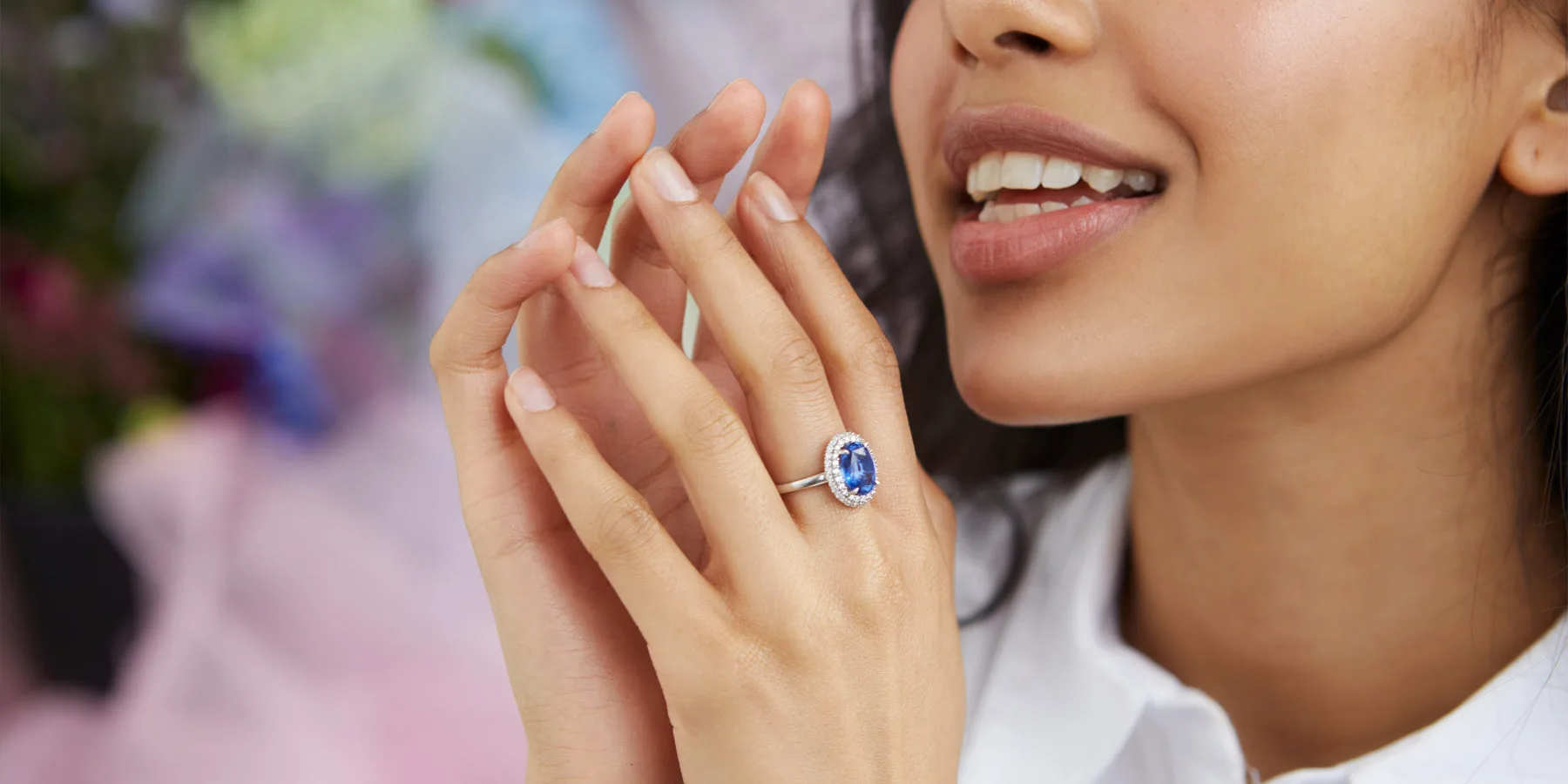 How to Wear Blue Sapphire Ring for Female