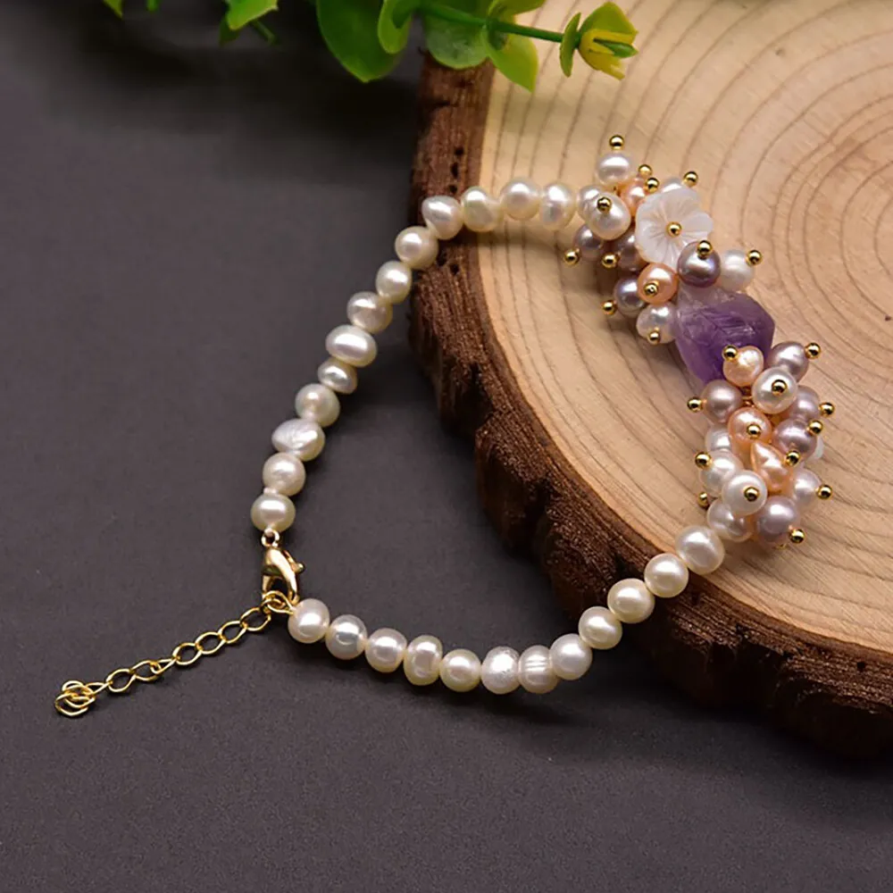 Natural Freshwater Pearl Bracelet