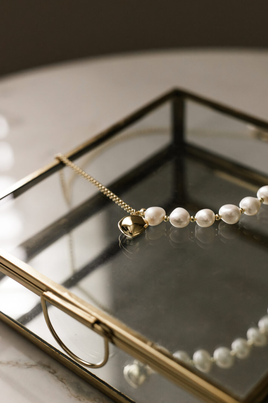 Love freshwater Pearl Necklace